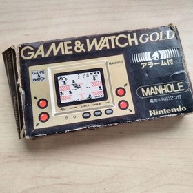 gamewatch 3-56 Nintendo Game Watch Gold Manhole Japan
