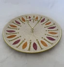 Vintage Red Wing Pepe Tidbit Tray MCM Serving Snacks Speckled Silver Handle