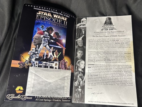 Premiere Promo 2002 Star Wars Episode II Attack of the Clones Movie Nashville Tn - Picture 6 of 8
