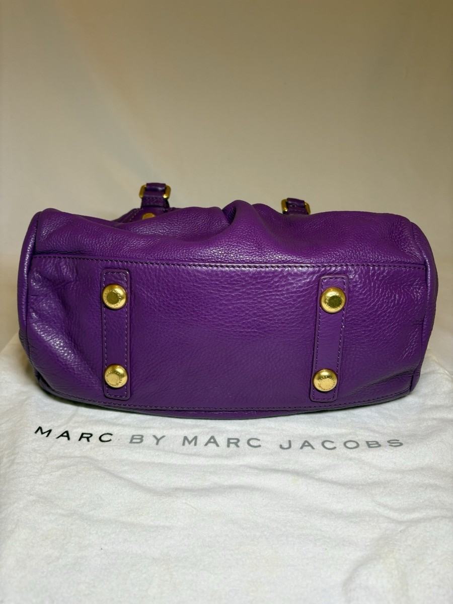 Marc by Marc Jacobs Classic Q Baby Groovy Leather 2-way purple