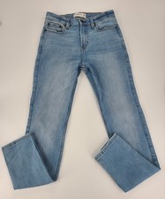Abercrombie Kids Taper Jeans Kids Size 11/12 Long Faded Blue 5 Pocket