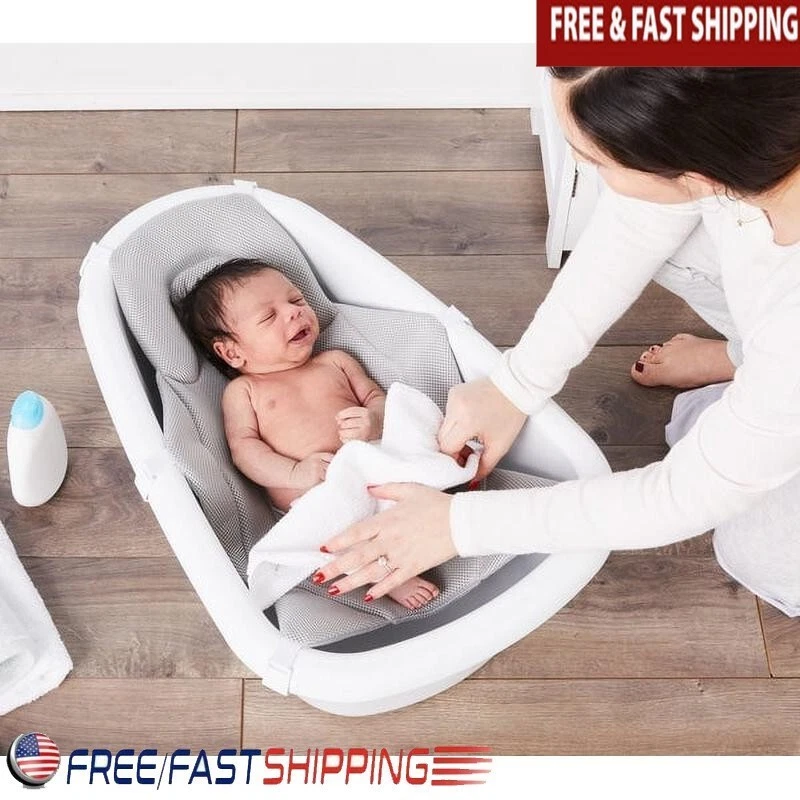 3-in-1 Adjustable Baby Bath Tub Foam Sling Safety Comfortable Easy Clean New
Opens in a new window o