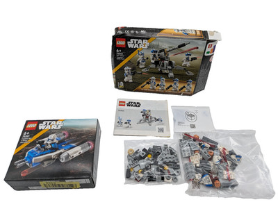 LEGO Star Wars 501st Clone Troopers Battle Pack (75345) und Rex (75391)