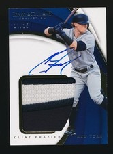 CLINT FRAZIER ⚾ 2018 Panini Immaculate Rookie Premium Auto Patch #/15 NY Yankees