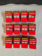Scotch Tape - 12 Two-Packs for 24 Total  Great Price  FREE SHIPPING