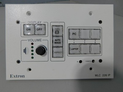 Extron MLC 226 IP White Enhanced MediaLink Controller w/ Ethernet Control
