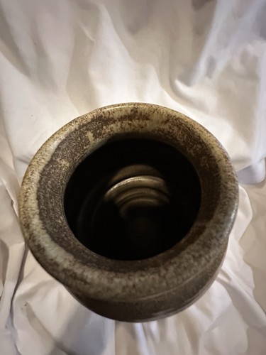 Studio Art Glazed Pottery Vase Handmade Signed Witt 1999 - Picture 6 of 13