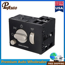 Headlight Dome Light Switch For 99-02 Chevrolet Silverado Tahoe Gmc Yukon