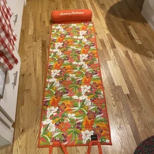 Tommy Bahama Decorative Floral Hibiscus Beach Pad & Pillow | 2pc