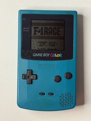Nintendo Game Boy Color Blue (CGB-001) Handheld System NO SOUND