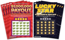 10 Pack Pregnancy Announcement Scratch off Fake Lottery Tickets, Funny Surprise