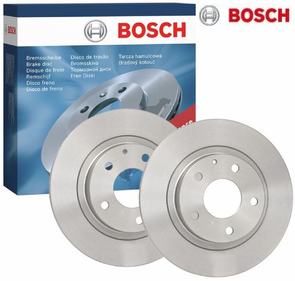 2X Bremsscheibe Bosch 0986479C22 2 Bremsscheiben Hinterachse Hinten FüR Mazda-image