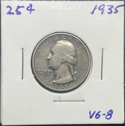 11x Silver Washington Quarters 90% Lot 1935-1961 VF VG Full Dates Coins