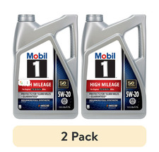 (2 pack) MB1 5w20 High Mileage Oil 5 Qt, Engine Cleanliness, Advanced Protection 37.31 per gallon