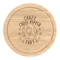 VerrüCkte Chilli Pfeffer Damen Stars Rund Zerkleinern KäSebrett Mutter Muttertag