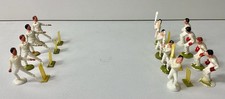 Vintage Plastic Cricket Players - 20 Pieces - Rare For Railway Or Model Making