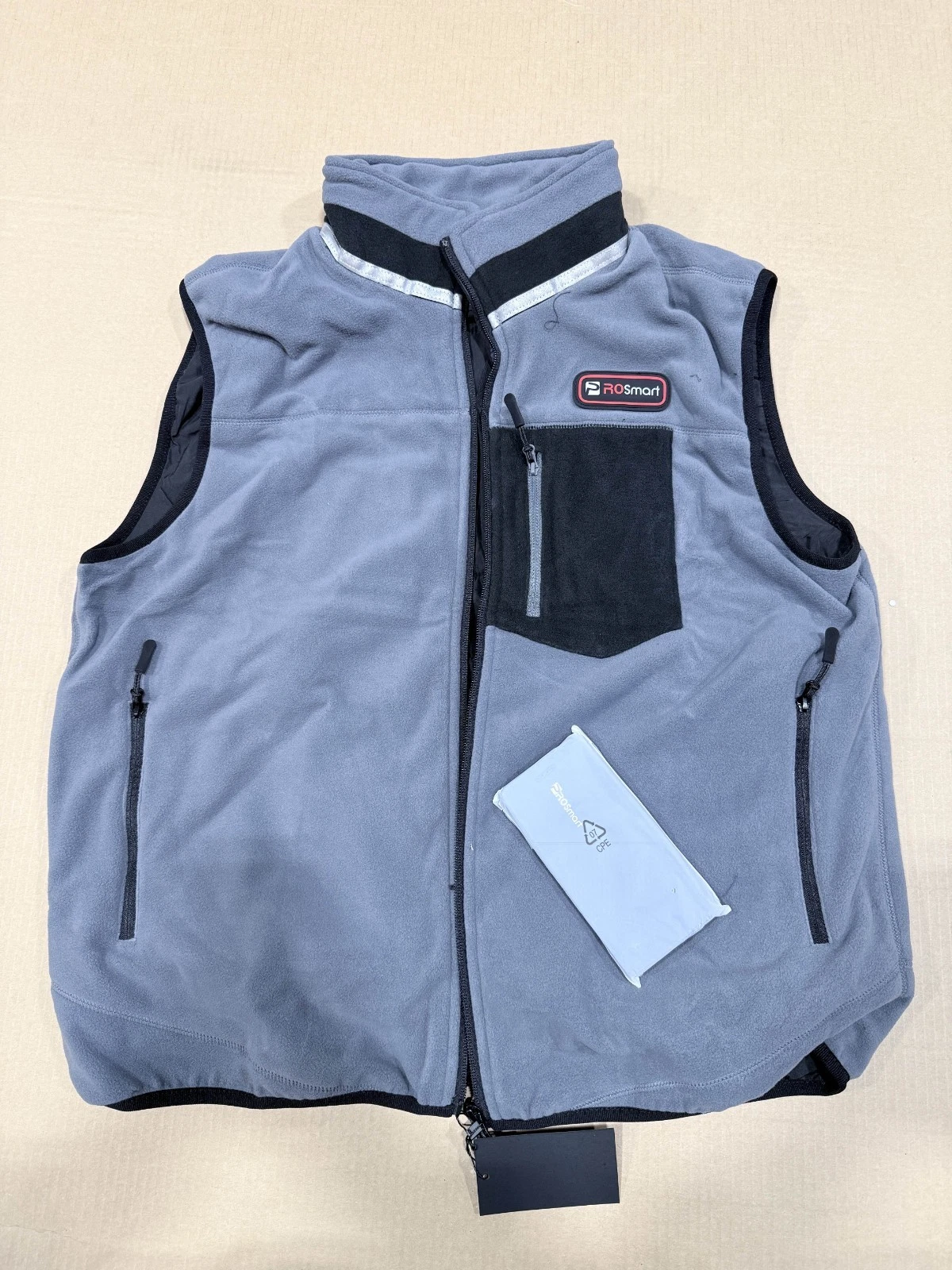 PROSmart Heated Vest Polar Fleece Lightweight Waistcoat with USB Battery Pack