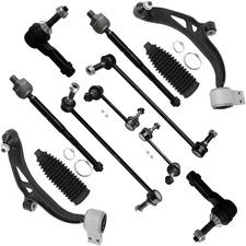 12pcs Front Lower Control Arm Ball Joint Tie Rod End For 2011-2017 Ford Explorer