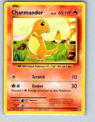 Charmander 9/108 Common Evolutions Pokemon Near Mint