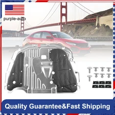  For 2016-2020 Honda Civic Engine Splash Guard Under Car Shield Cover Board
