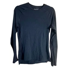 Peak Performance Navy Blue Mens Medium Magic Crewneck Merino Wool Baselayer Top