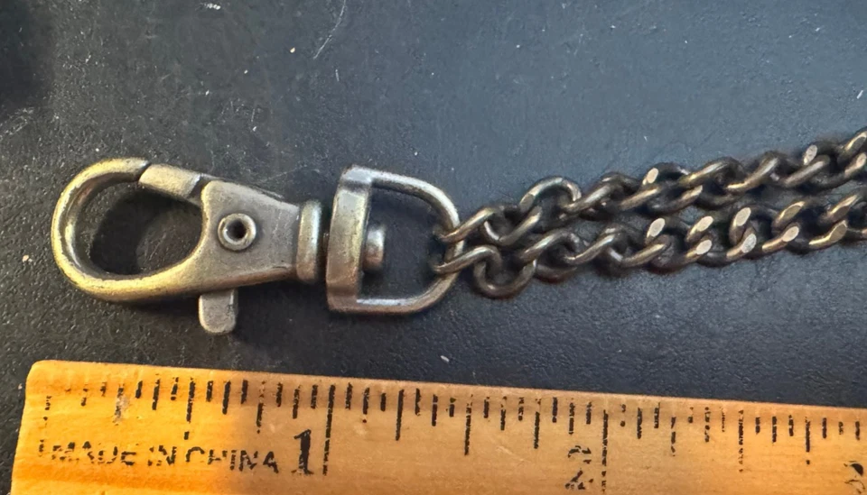 Roxy Bags Monedero Etiqueta Equipaje - Borla Cuero - Muy Buen Estado Foto 2 de 4