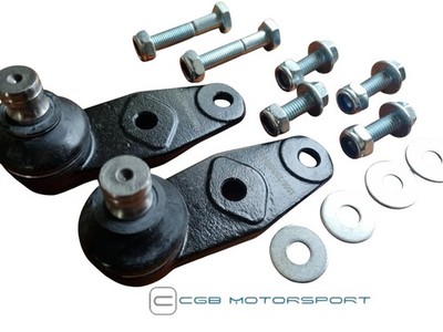 RENAULT 5 GT TURBO NEW SUSPENSION WISHBONE BOTTOM BALL JOINTS PAIR + FITTINGS