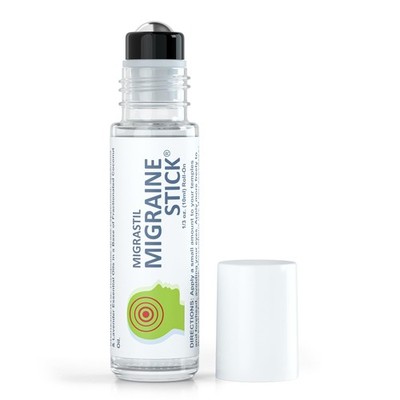 Basic Vigor Migrastil Migraine Stick Rollon 0.33 Fl Oz (Pack of 1), No Color