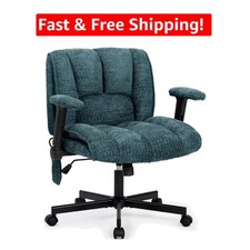 Criss Cross Office Chair with Flip-Up Arms and Dynamic Lumbar Support, 25" Seat
