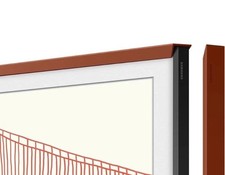 Samsung VGSCFA55TRC 55" The Frame Customizable Beveled  - Brick Red