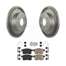 Transit Auto KGA-104084 Brake Disc and Pad Kit Rear for Honda Accord Acura TSX