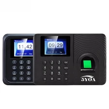 Attendance Biometric Fingerprint Time Clock Recorder Employee Recognition Device