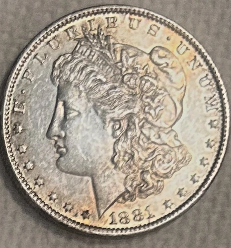 1881 O Morgan, Stunning BU condition, high luster, free shipping Sigma tested ++