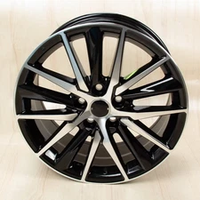 1X 18x8" Replacement Wheel Rim 95093 For 2021 - 2023 Toyota Camry Machined Black