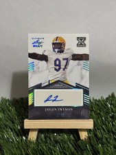 2021 Leaf Ultimate Draft Platinum Spectrum 1/30 Jaylen Twyman #BA-JT1 Auto Pitt