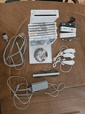 wii nintendo console bundle with games