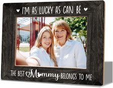 The Best Gift for Mom, Thank You Mom for the Gift, Wooden Picture Frame, Mother'