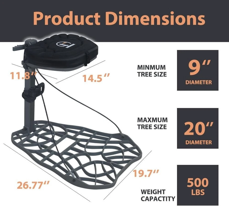 🏹⁀➴🦌 ALU BAUMSTÄNDER ZUM AUFHÄNGEN HIRSCHSTÄNDER JAGD FÜR HIRSCHJAGD 🏹⁀➴🦌 - Bild 3 von 4