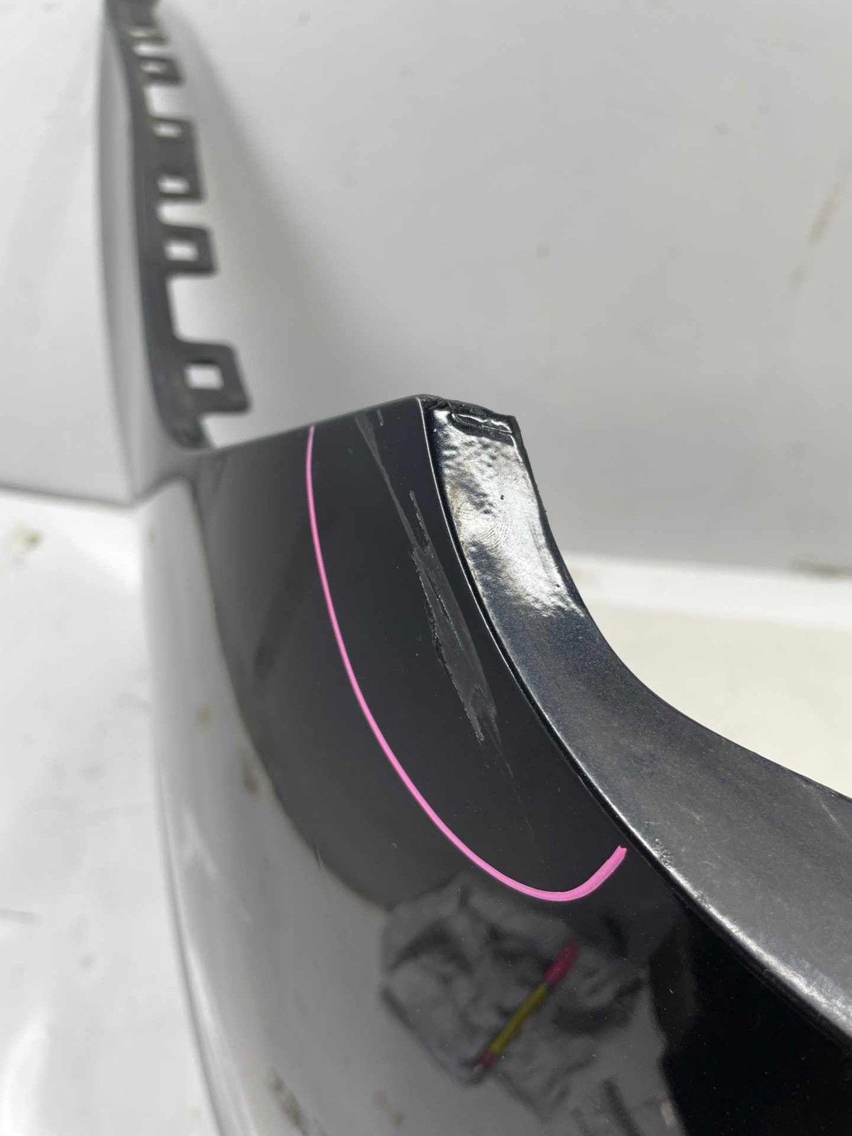 2014-2017 Maserati Quattroporte Rear Bumper Assembly Scratches Cracks
