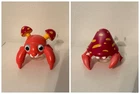 TOMY Pokemon PARAS & PARASECT 1.5" Mini Figure Nintendo Collectible Vintage Toy