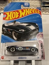2025 Hot Wheels COMPACT KINGS 5/10 Rrroadster 128/250 (Black)