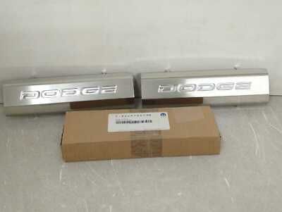 New OEM genuine Mopar Rear Door Sill Plate Covers 2002-2009 Ram quad 82207057AB