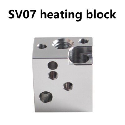 Long Last Extruder Heating Block for SV07 Professional 3D Printing Job Project