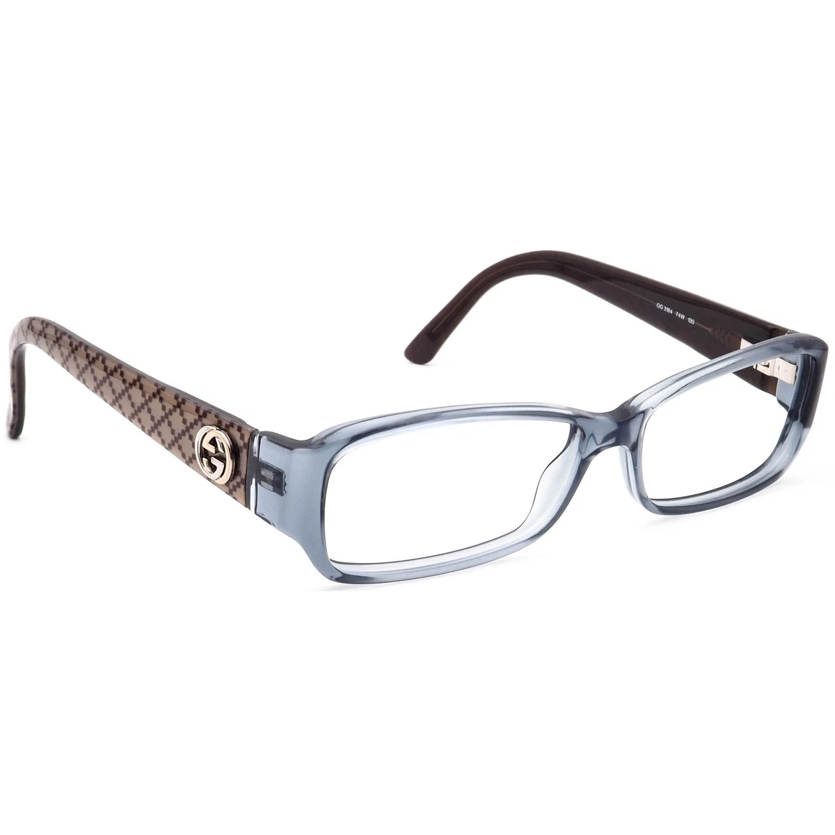 Blue top gucci eyeglasses