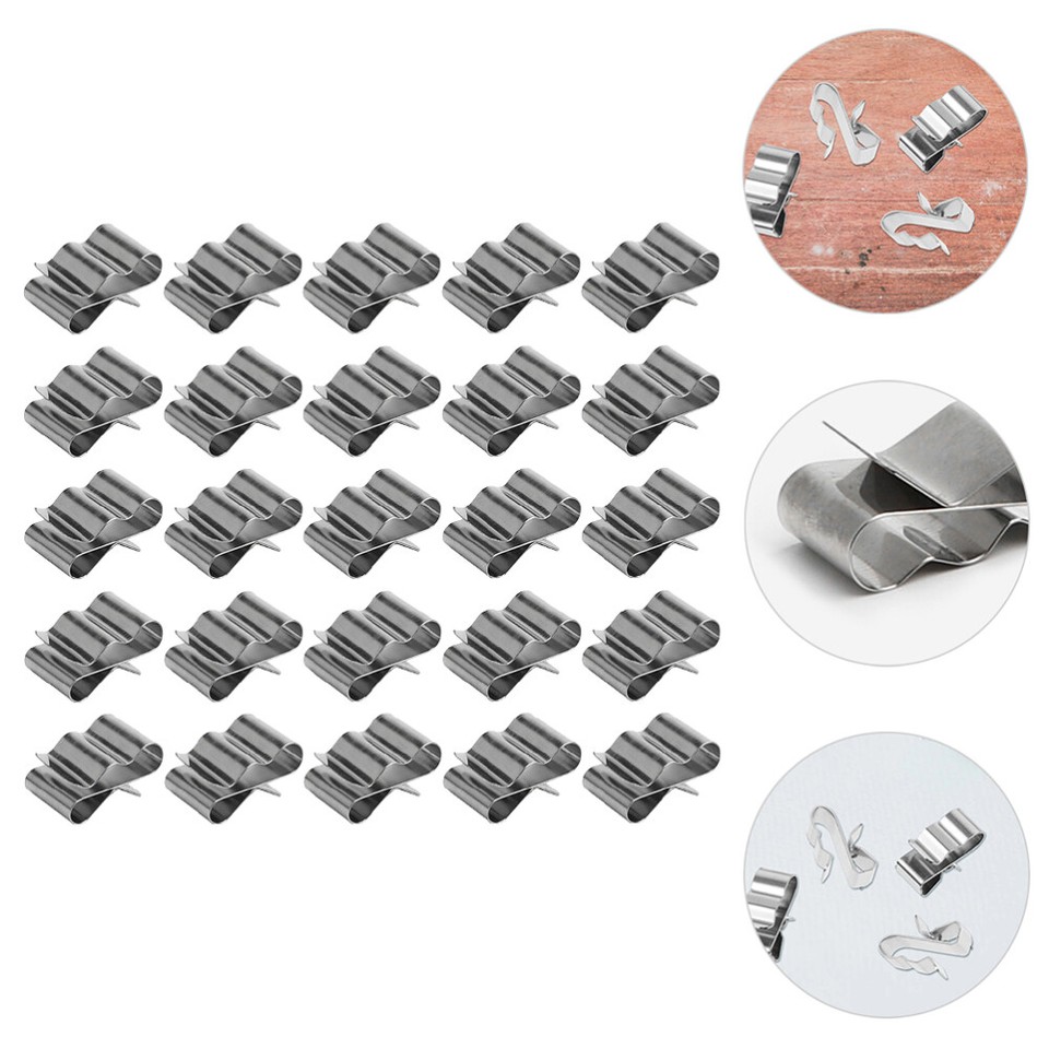 50 Pcs Solar Panel Cable Clips Trailer Light Clips Trailer Wiring