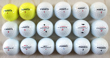 Pinnacle Rush, Gold, Soft Mix 18 Golf Balls 5A 4A 3A