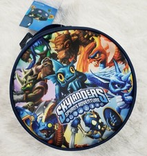 Skylanders Spyro's Adventure Round Zip Storage Case Carrying Bag. NEW