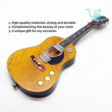 2 pcs Miniature Guitar Kurt Cobain Nirvana MTV - Free Shipping