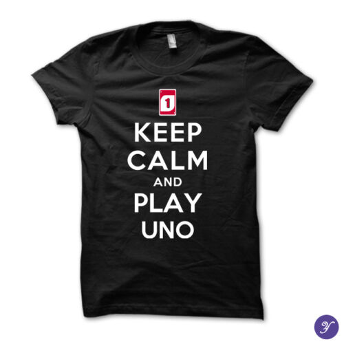 Keep Calm and Play UNO - games, card games, table games, board games, uno - Afbeelding 1 van 4