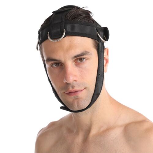 New Adjustable Head Training Harness Neck Strength Training Strap Outdoor - Picture 5 of 12